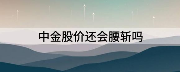 中金公司股票适合长期持有吗（中金股价还会腰斩吗）-1